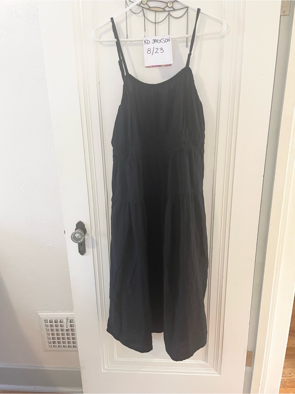 EUC Old Navy Black Maxi Dress